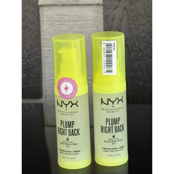 NEW NYX Professional Makeup Plump Right Back Plumping Serum & Primer 30ml/1.01oz - Picture 1 of 4
